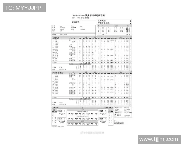 赛后分析：上海排球队与广州排球队球员个人能力对比与表现评估