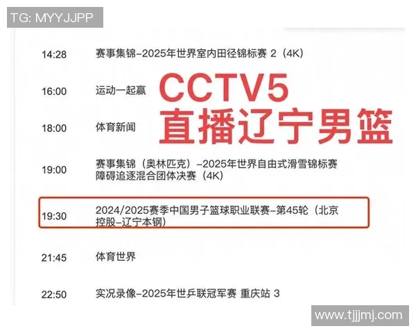足球CBA现场直播频道推荐与播放时间表